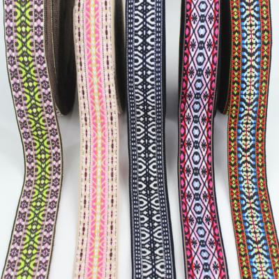 China High tenacity 50mm polyester cotton webbing for bag strap in running thin braid polyester cotton webbing for sale