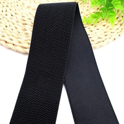 China 3-7cm Elastic Running Elastic Band For Sewing Polyester Webbing Rubber Elastic Band Custom Made for sale