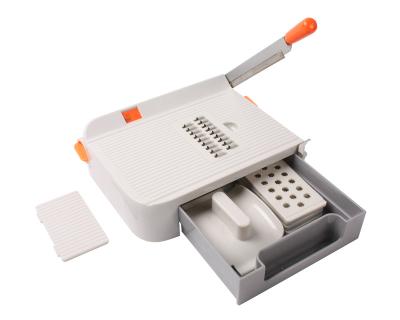 China Hot Selling Kitchen Food Slicer Hand Viable Universal Dicer Universal Adjustable Grater Vegetable Slicer for sale