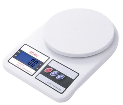 China Weight Measuring Rectangle Smart Personal Durable Electronic Digital Food Weight Kitchen Scale SF400 for sale