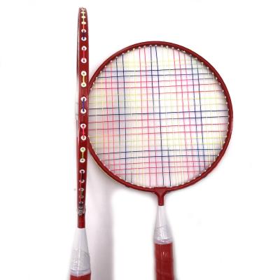 China Eastic & New Products Durable Badminton Racket Kids Sporting Short Flexible Badminton Racket for sale