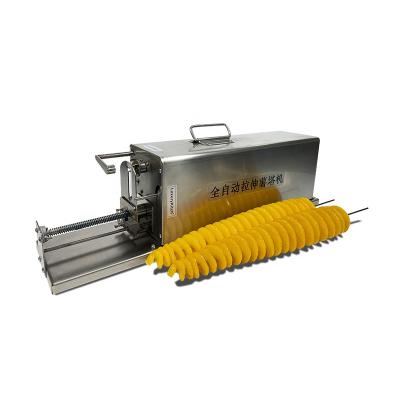 China Hotels LuxuryKitch Fried Potato Tower Slicer Automatic Potato Chips Bags, French Fries Cutter Potato Chips, Machines for Making Potato Chips for sale