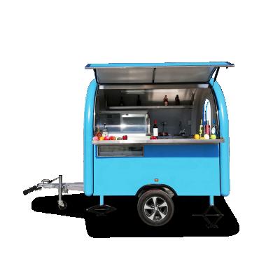 China BRAND NEW vegetable processing factory UKUNG food trailer food truck +furniture set, service food truck for sale