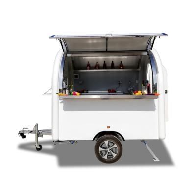 China UKUNG processing plant mobile fast food vegetable trailer,customized mobile restaurant food cart food truck for sale for sale