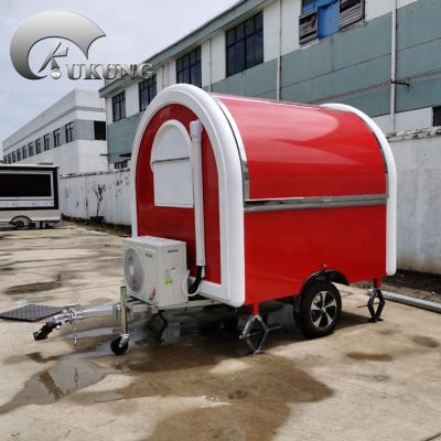 China UKUNG Vegetable Processing Factory Brand FT-200 Model Customized Mini Food Truck With Kitchen Appliances for sale