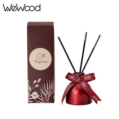 China Fashionalbe White Hotel Air Flower Eau De Parfum Oil Aroma Kids Perfume Diffuser Set With Stick for sale