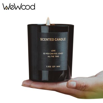 China Fashionalbe Customized Design Logo Modern Home Decor Aromatherapy Coconut Candle for sale