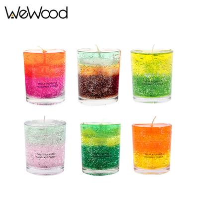 China Fashionalbe Unique Style Decorative Nordic Jelly Candle Natural Fragrance for sale