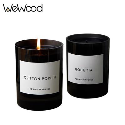 China Fashionalbe Customized Design Logo Modern Home Decor Aromatherapy Scented Candle for sale