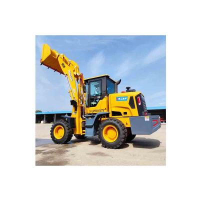 China Small Hotels 4X4 Backhoe Loader 4 Wheel Drive Machine With Front End Wheel Loader Excavator For Sale Bucket 2.0m for sale