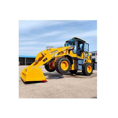 China Hotels China 958 2 Ton Payload Agricultural Machinery Mini Wheel Loader Euro 5 EPA Engine Front End Loader for sale