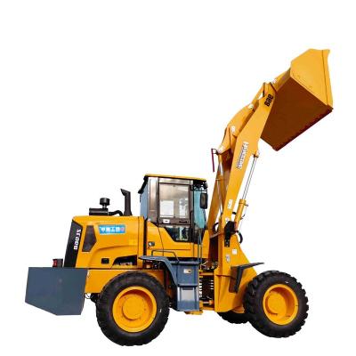 China Hotels Easy To Operation Loader 1.5 Ton Mechanical Shovel Wheel Loader for sale