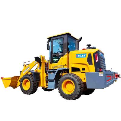 China Hotels Safe And Reliable Mini Truck Automatic Gun Wheel Loader With Snow Plow for sale