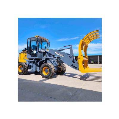 China Hotels Construction Wheel Loader 2000kg Earth Moving Equipment Large Power Wheel Loader With Lawn Engine for sale