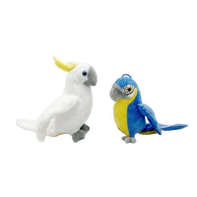 China Gifts & promotion custom made different size and colors good quality cute parrot plush stuffed toy for sale