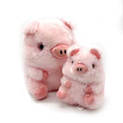 China Promotion & Different Size Cute Soft Pink Pig Plush Toy Gifts Custom Stuffed for sale