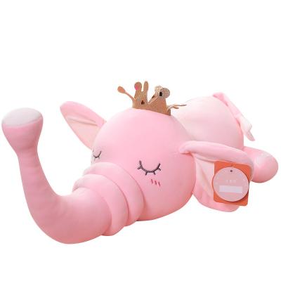 China Decoration & Gifts Wholesale New Design Elephant Cute Soft Stuffed Plush Toys Decorative Pillow for sale