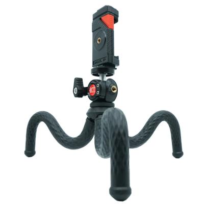 China Premium Plastic PORTABLE Silicone Flexible Feet Sure-Grip Legs Phone Video Camera Holder Tripods for sale