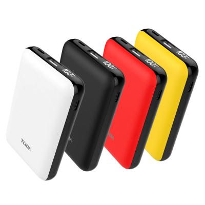 China Wholesale Fast Portable Ultra Thin Support TLIDA Mini Portable Mini Power Bank Dual Charging USB Charger Power Bank With 3 Usb Port For Mobile Phone for sale