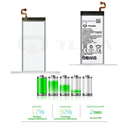 China Mobile Phone OEM Wholesale High Capacity 3000mAh EB-BJ731ABE Battery for Samsung Galaxy C8 Phone for sale