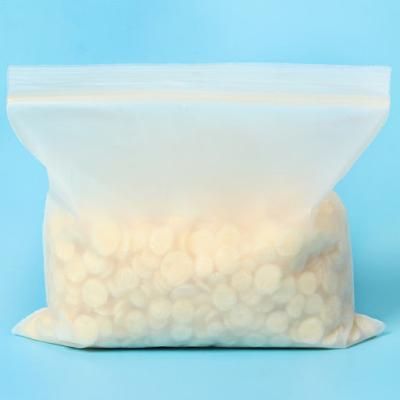 China Compostable Biodegradable Ziplock Bags 50 Microns Thickness For Food Packing for sale