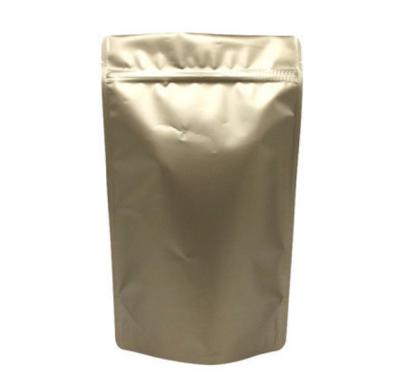 China Matte Stand Up Zipper Resealable Aluminum Foil Bags Light Weight Medicine Packaging for sale