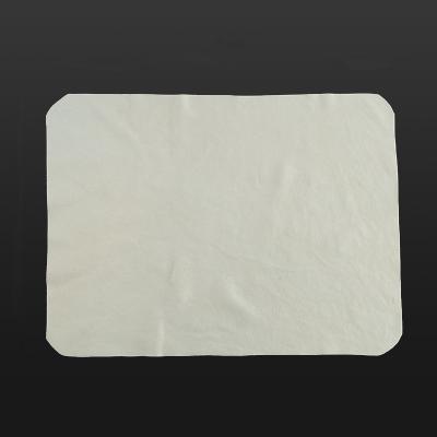 China Real Car Dry Cleaning Chamois Towel Car Wash Regular Rectangular Leather Cloth Natural Shape Chamois Towel for sale