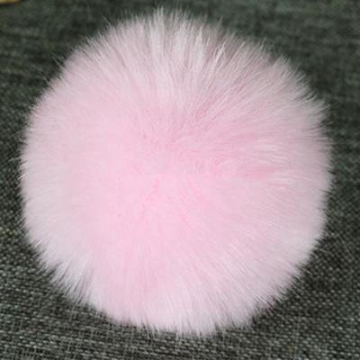 China Auto Upholstery Faux Rabbit Fur Ball Fluffy Rabbit Fur Pompom for sale