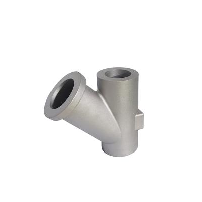 China An industry more popular stainless steel pipe fitting side tee welded stainless pipe fittings inlet valve for sale