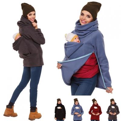 China Popular Women's Kangaroo QUICK DRY Shirt Multifunctional Hooded Pocket External Set Hoodie Dad For Parents Unisex Baby Carrier for sale