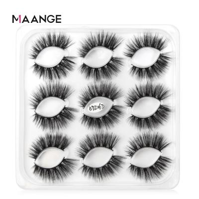 China 3d 5d 8d Mink Lashes Wispy Fluffy Full Style Eyelashes Natural Hot Selling Private Label Long Lash Vendor for sale