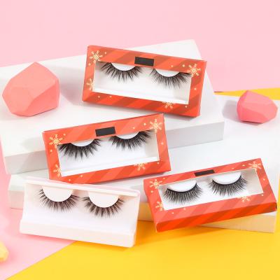 China Russian Strip Lashes MAGEFY 5d Mink Eyelash Wholesale Mink Wispy Strip Cruelty Free Handmade Volume Lashes With Package for sale