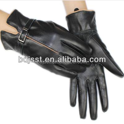 China Long Leather Gloves Wearing Single Sex Girls Motors for sale