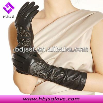 China Simply Customize Cheap Special Design Style Long Women Gloves for sale