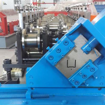 China Building Material Shops Light Gauge Steel Deck Furring Omega And Double Stud Channel Roll Forming Machine for sale