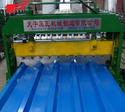 China Hotels Ibr Roofing Sheet Making Roll Forming Machine Roof for sale