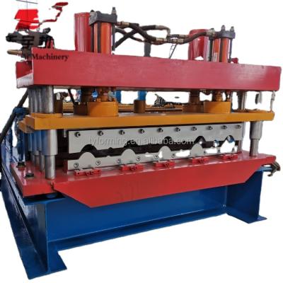 China 2021 Hotels Metal Tiles Production Stage Tile Roof Making Machine for sale