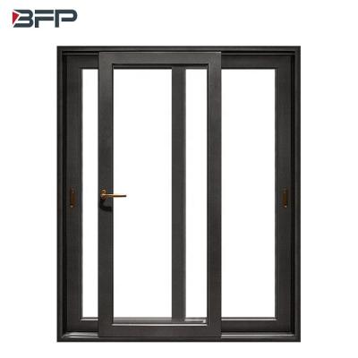 China AS2047 Modern Design AS2047 Modern Design BFP Double Sliding Windows Australian Standard Glass Aluminum Window For Detached House for sale