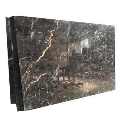 China China Coffee Fillet Vein Stone Slab Modern Domestic Natural Bathroom Used Marble Slab for sale