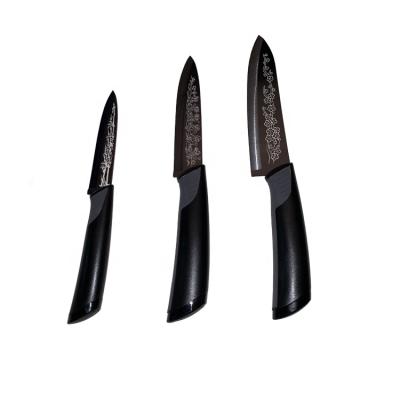 China Sustainable Flower Printing Ceramic Knife Set Zirconia Ceramic Knives for sale