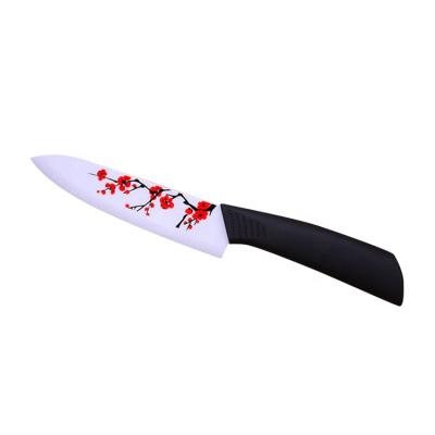 China Viable Flower Printed Ceramic Knife Blade 6