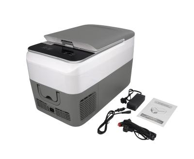 China Auto Portable Car Fridges Compressor 26L Portable Fridge Cooler For RV Motorhome Travel Trailer W580*D320*H360mm for sale