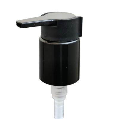 China China Factory Wholesale Black Nozzle 24/410 Cream Pump 24 Long Lotion 410 Non Spill Pump With Clip for sale