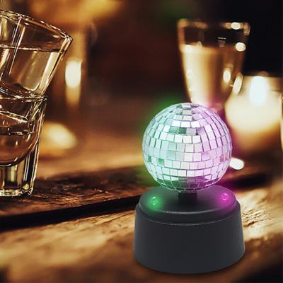 China RGB Mini LED Mirror Color Light Party Ornament Festival Decorations Disco Ball Mirror for sale