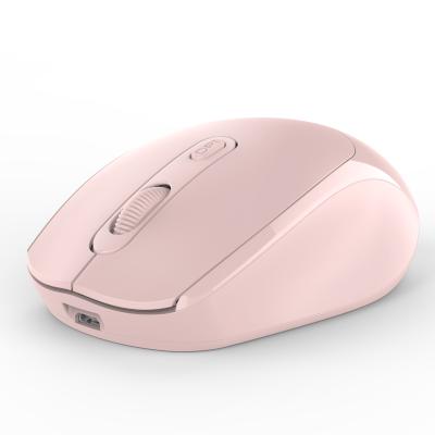 China iMato 2021 New Model M107 Morandi Macaron Color Mini Ergonomic Rechargeable Mouse Radio for sale