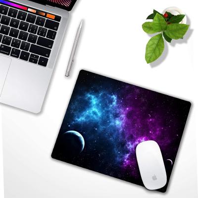 China Hot Selling Amazon Radiation Protection Star Landscape 2021 Non Slip Mouse Mat 250*300*2mm 3mm 4mm Gaming Desk Rubber Mat for sale