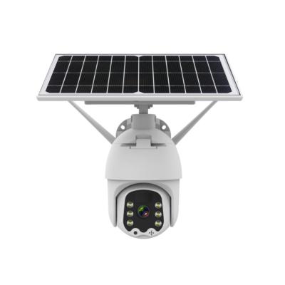 China Human Motion Tracking Security Camera Night Vision 2MP 1080P Wireless Home WiFi IP PTZ CCTV Camera Outdoor Solar Surveillance for sale