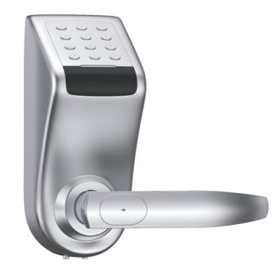 China Keyless Handle Electronic Digital Electric Door Lock Hotel Residence Security Smart Lock for sale