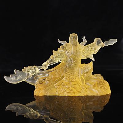 China China Decoration Art Craft Luxury China Feng Shui Glass Crystal Liuli Gifts for sale