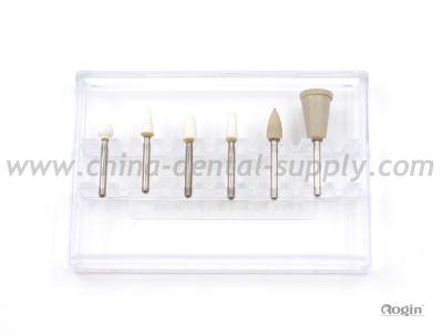 China Abrasive Material Dental Polishing Discs , Dental Silicone Stone Polishers kit for sale